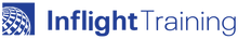 United Inflight Training Logo Horizontal Blue