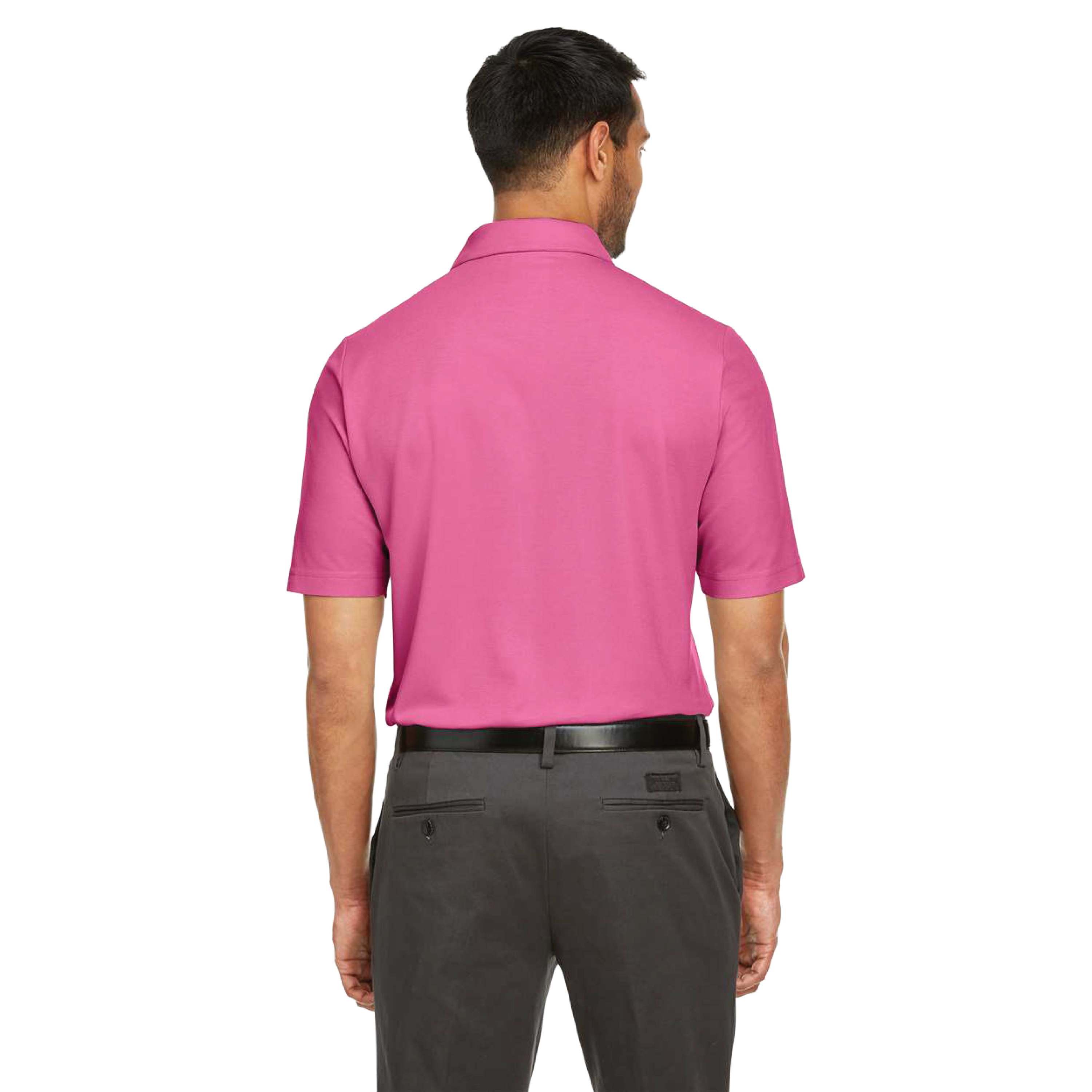 Men's Breast Cancer Awareness Polo